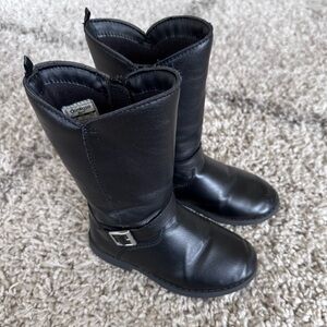 Oshkosh B’gosh girls riding boots size 10 black